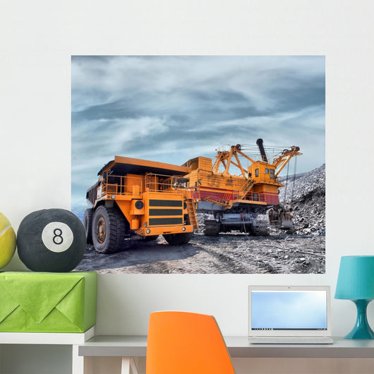Loading Iron Ore Wall Decal
