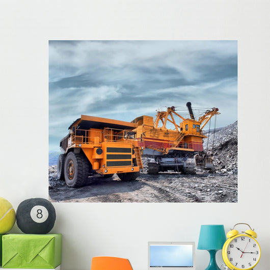 Loading Iron Ore Wall Decal