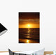 Sunset Beach Mauritius Flic Wall Decal Design 1