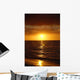 Sunset Beach Mauritius Flic Wall Decal Design 1