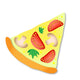 vector slice of pizza 