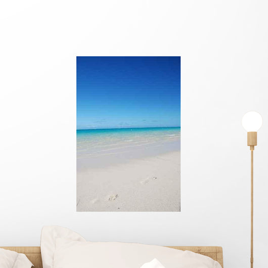 Idyllic Beach Turquoise Mauritius Wall Decal