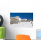 Skiing slope Wall Mural