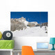 Skiing slope Wall Mural