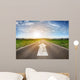 Road with arrow 