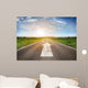 Road with arrow 