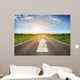 Road with arrow 
