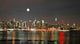 Manhattan Skyline Christmas Eve Wall Decal Design 1