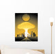 doomsday, with a nuclear bomb going off in a city Wall Mural