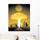 doomsday, with a nuclear bomb going off in a city Wall Mural