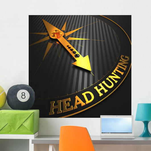Headhunting Business Concept Wall Mural