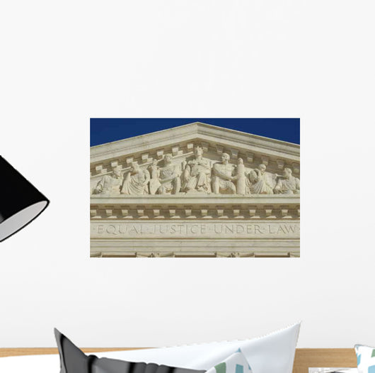 Us Supreme Court Wall Decal Design 3