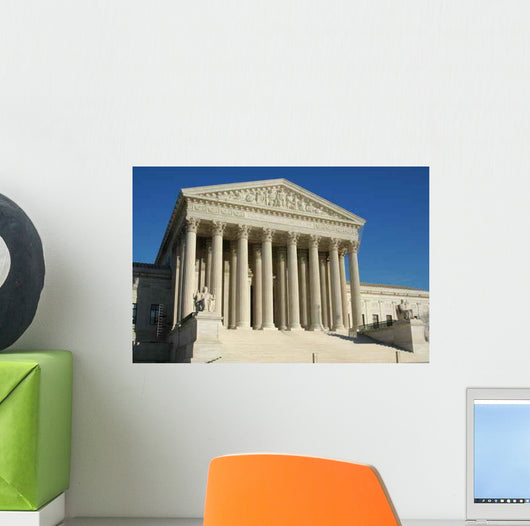 Us Supreme Court Wall Decal Design 1