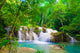 Waterfall in Kanjanaburi Thailand 
