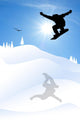 Snowboarder Silhouette 