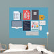 Website programming management Wall Mural