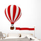 3d Colorful Hot Air Balloon Wall Decal