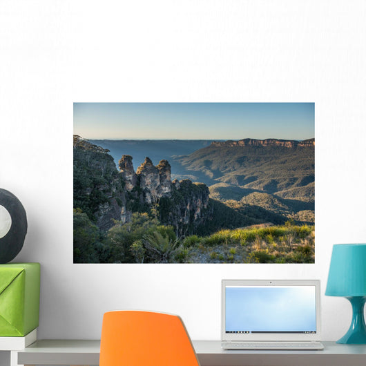 Blue mountain national park NSW, Australia. Wall Mural