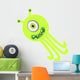 Cartoon Cute Monster Wall Decal