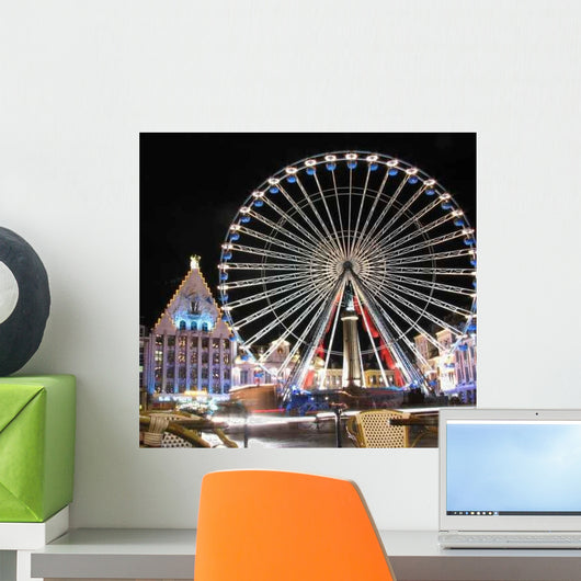 Lille Night Wall Decal