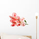 pink lily flower Wall Decal
