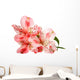 pink lily flower Wall Decal