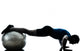 Man Exercising Workout Fitness Ball Posture 