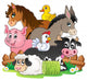Farm Animals Topic Image 2 Wall Decal