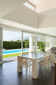 Modern villa, beautiful interiors Wall Mural