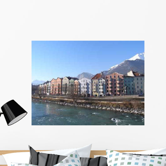 Houses Banks Inns Innsbruck Wall Decal