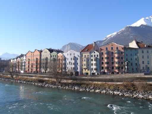 Houses Banks Inns Innsbruck Wall Decal