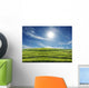 Green Field Wall Decal Design 3