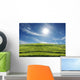 Green Field Wall Decal Design 3