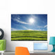 Green Field Wall Decal Design 3