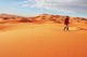 Man Observer Sand Desert Wall Decal Design 3