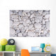 white pebbles stones background 
