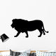 Lion Silhouette Wall Decal