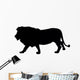Lion Silhouette Wall Decal