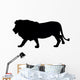 Lion Silhouette Wall Decal