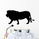 Lion Silhouette Wall Decal