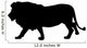 Lion Silhouette Wall Decal
