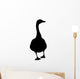Goose silhouette Wall Decal