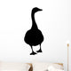 Goose silhouette Wall Decal