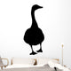 Goose silhouette Wall Decal