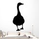 Goose silhouette Wall Decal