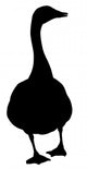 Goose silhouette Wall Decal