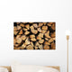Firewood Background Wall Mural