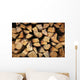 Firewood Background Wall Mural