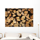 Firewood Background Wall Mural