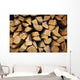 Firewood Background Wall Mural